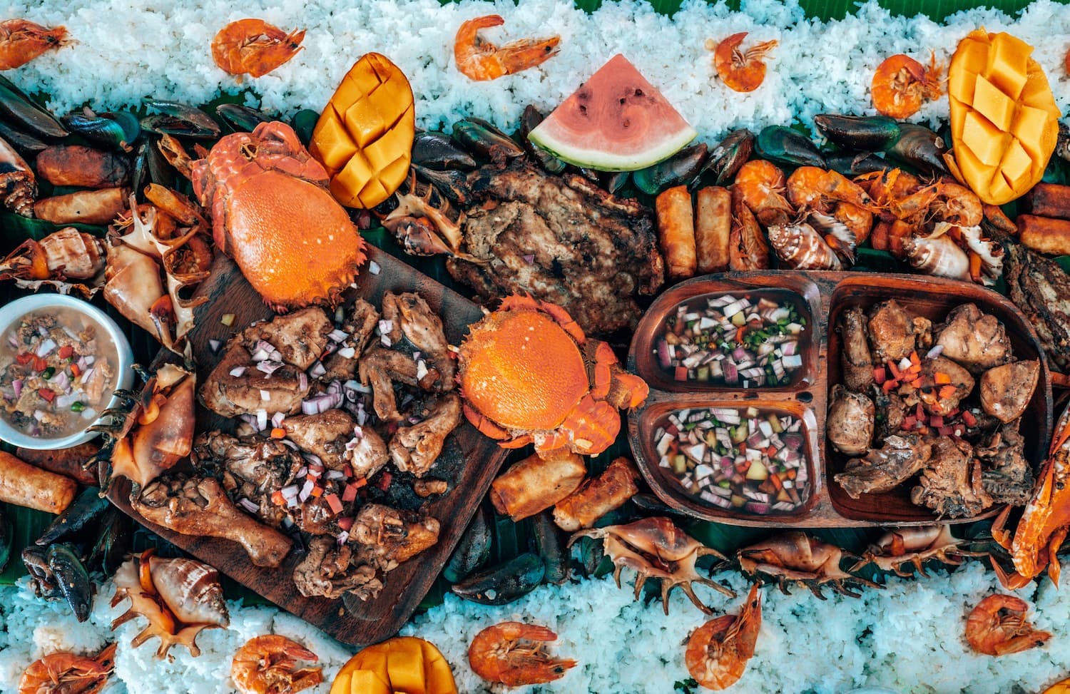 Huni Siargao feast